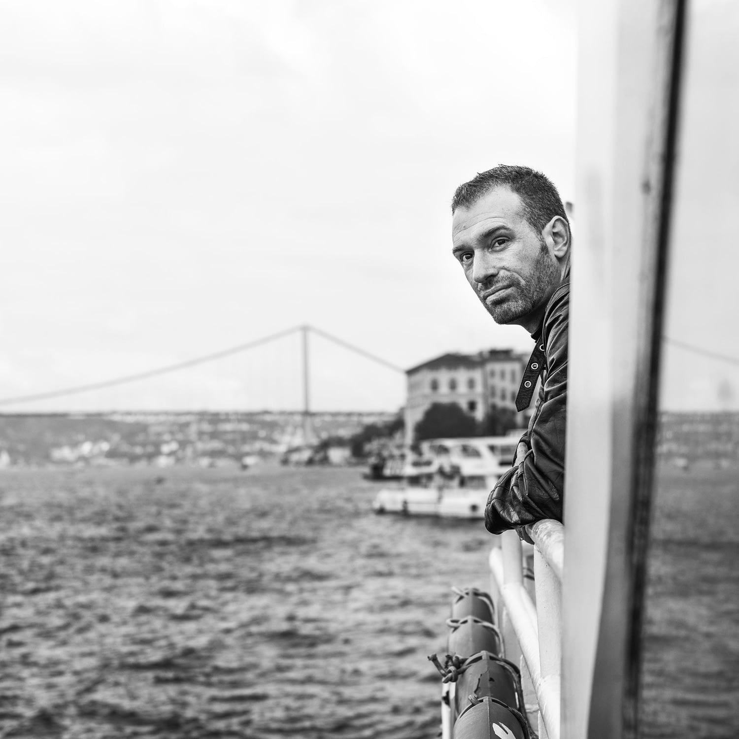 portrait noir et blanc istanbul